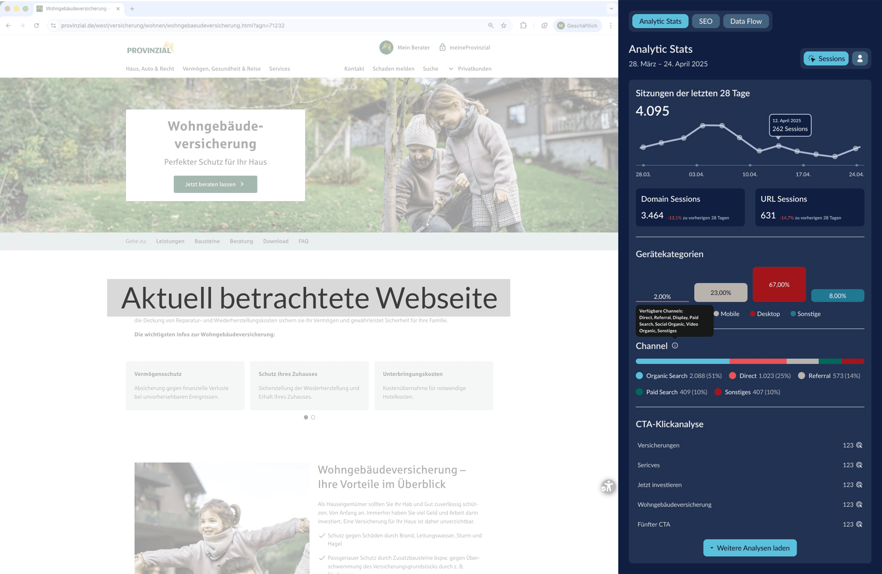 Rapid Reports Produktvorschau